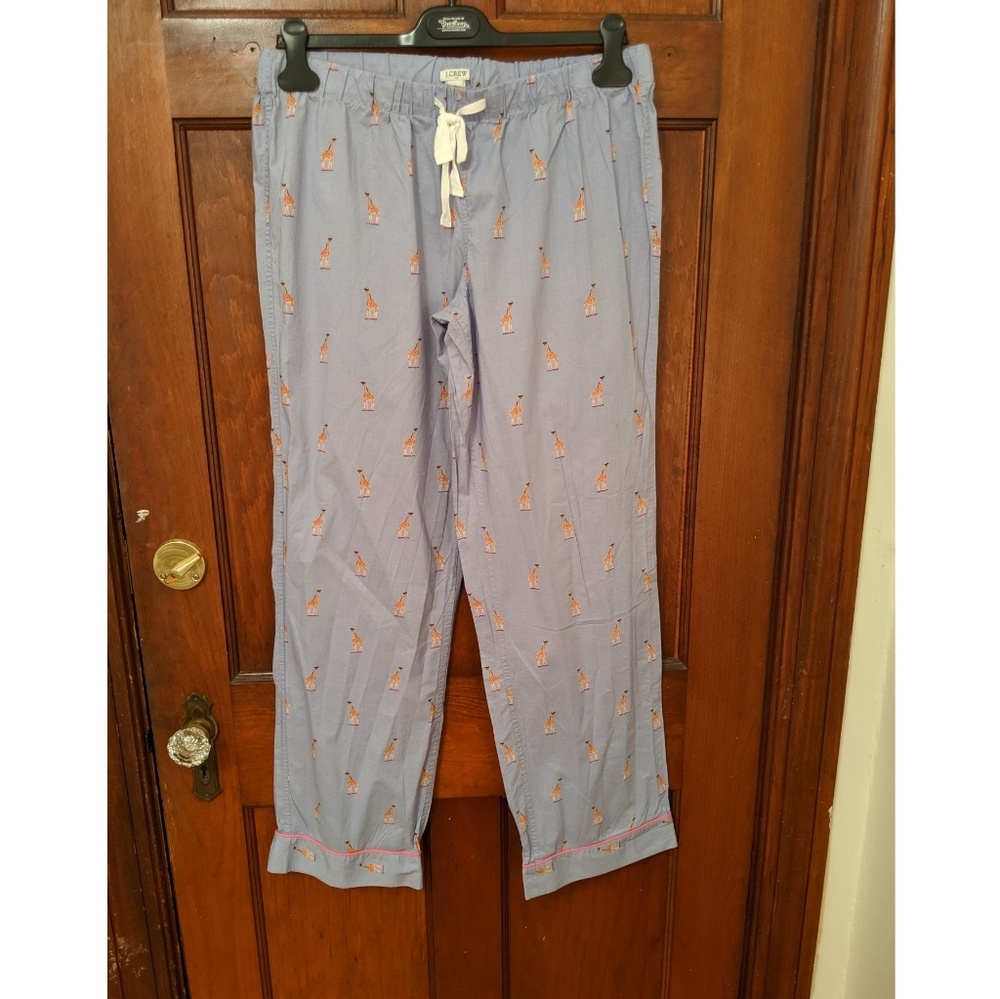 J. Crew Giraffe Pajama Pants